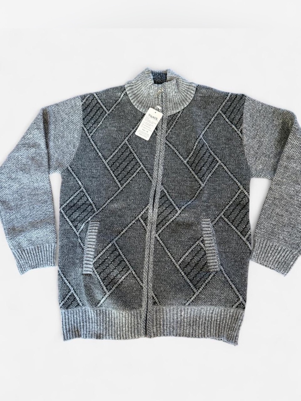 Men’s Medium Full Zip Sweater - NWT